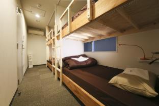Room with Bunk Bed and Shared Bathroom